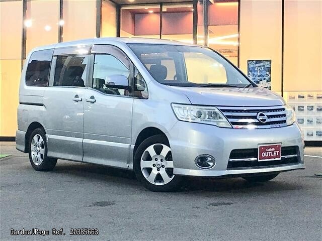 2008/Mar Used NISSAN SERENA DBA-CC25 Ref No:385663 ...