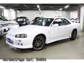 1998 Jul Used Nissan Skyline Enr34 Ref No Japanese Used Cars For Sale Cardealpage