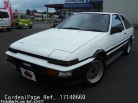 1986 Mar 二手toyota Sprinter Trueno E Ae86 Ref No 日本二手车出售 Cardealpage