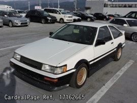 1984 Dec Used Toyota Corolla Levin E Ae86 Ref No Japanese Used Cars For Sale Cardealpage