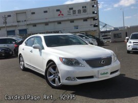 07 Jan 二手lexus Ls460 Dba Usf40 Ref No 日本二手车出售 Cardealpage