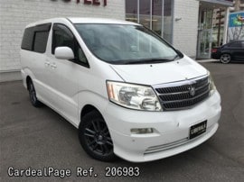 2003/Mar Used TOYOTA ALPHARD UA-ANH10W Ref No:206983 - Japanese 