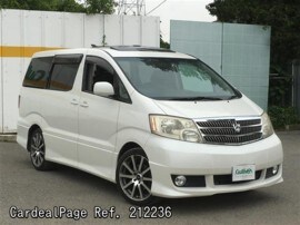 2003/Dec Used TOYOTA ALPHARD UA-ANH10W Ref No:212236 - Japanese 