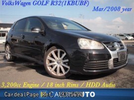 2008 Mar Used Volkswagen Golf Aba 1kbubf Ref No 315690