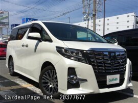 17 Aug Used Toyota Alphard Dba Agh30w Ref No Japanese Used Cars For Sale Cardealpage