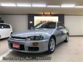 1998 Nov Used Nissan Skyline Gf Er34 Ref No Japanese Used Cars For Sale Cardealpage