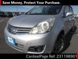 Used NISSAN NOTE Ref 1198901