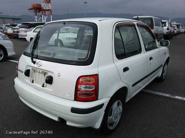 2000/Feb Used NISSAN MARCH (MICRA) GH-K11 Ref No:26749 - Japanese ... 2000/Feb Used NISSAN MARCH (MICRA) GH-K11 Ref No:26749 - Japanese ...
