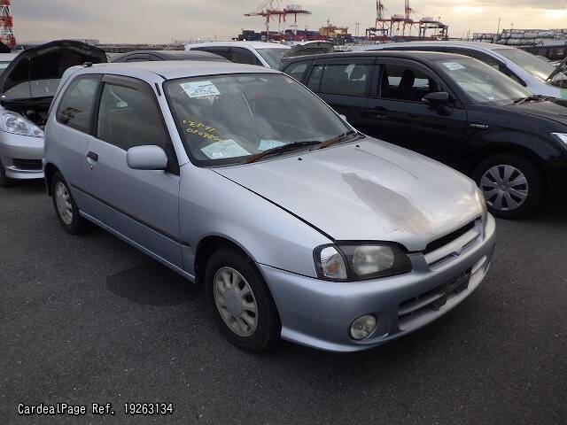 1999 Jul Used TOYOTA STARLET E EP91 Engine Type 4E Ref No 