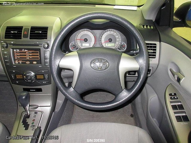 2007 Nov Used Toyota Corolla Axio Dba Nze141 Ref No 308106