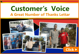 Customer's Voice A Great Number of Thanks Letter